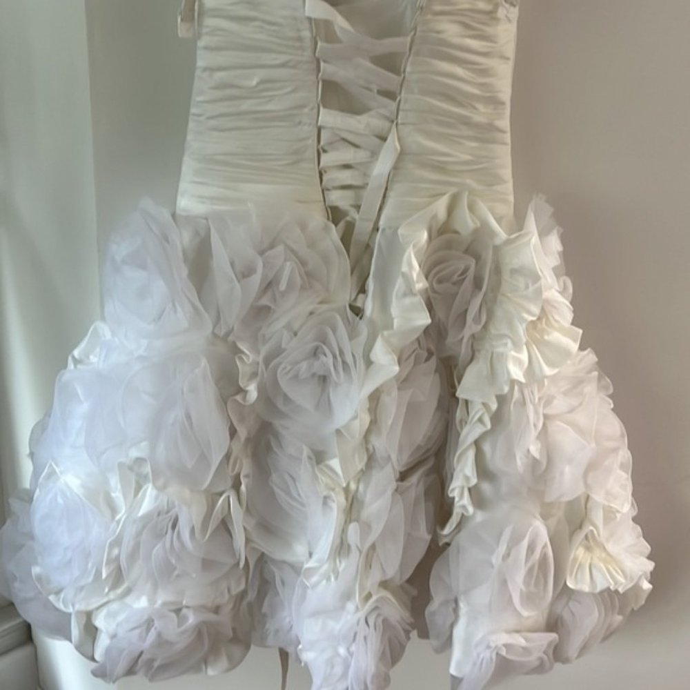 Sweetheart Strapless  Wedding/Grad Cocktail Dress - Picture 6 of 7
